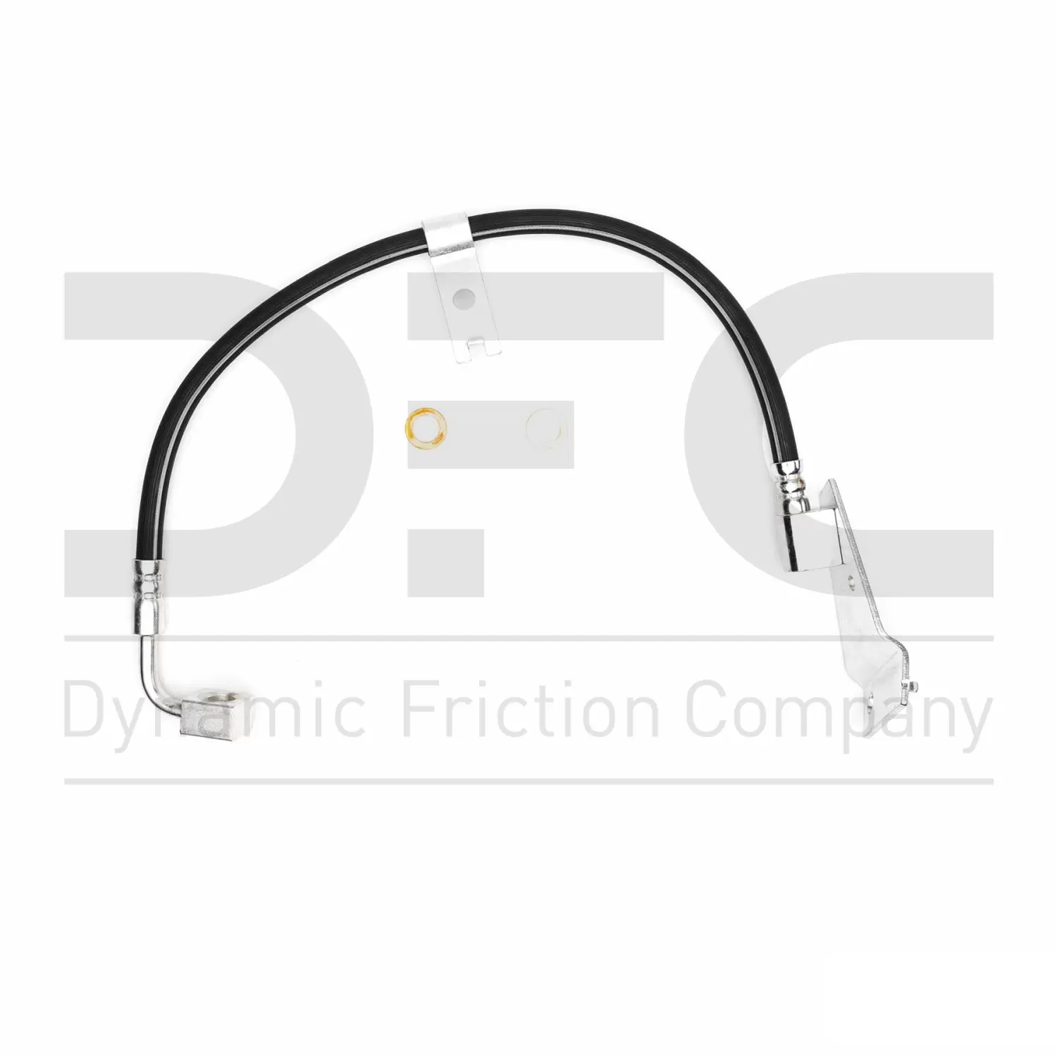 Front Right Dynamic Friction Company Brake Line Hose 350-40129