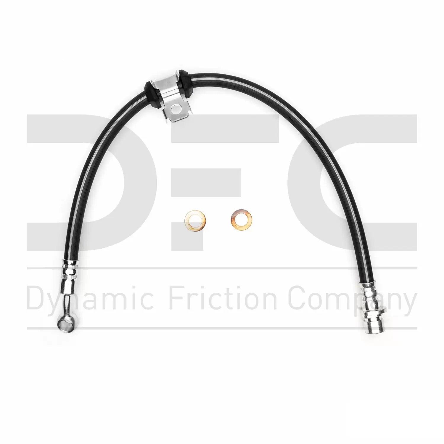 Front Right Dynamic Friction Company Brake Line Hose 350-59009 For 1984-1985 Honda Accord