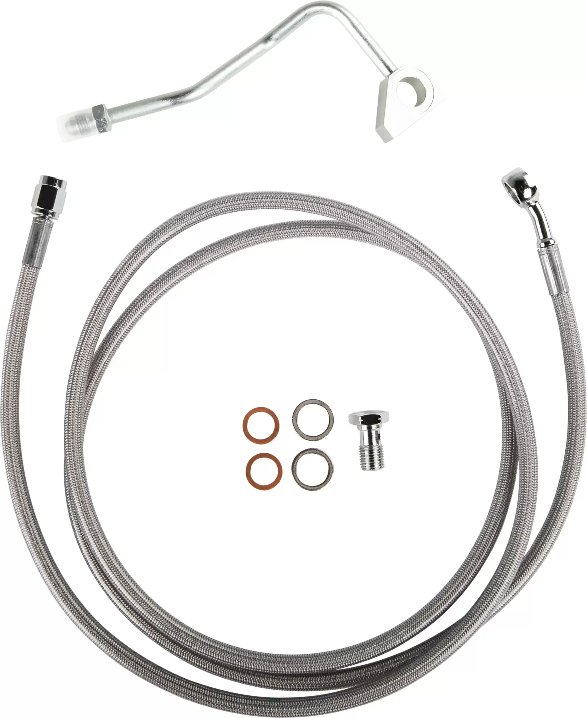 Goodridge HD82127-C+4 Econoline Upper ABS Brake Line Kit - +4in. Length