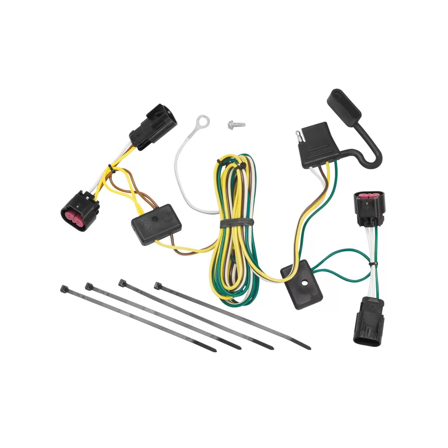 Hidden 118450 Wiring T-One Connector Fits select: 2009-2020 CHEVROLET TRAVERSE. 2011-2012 CHEVROLET MALIBU 2LT