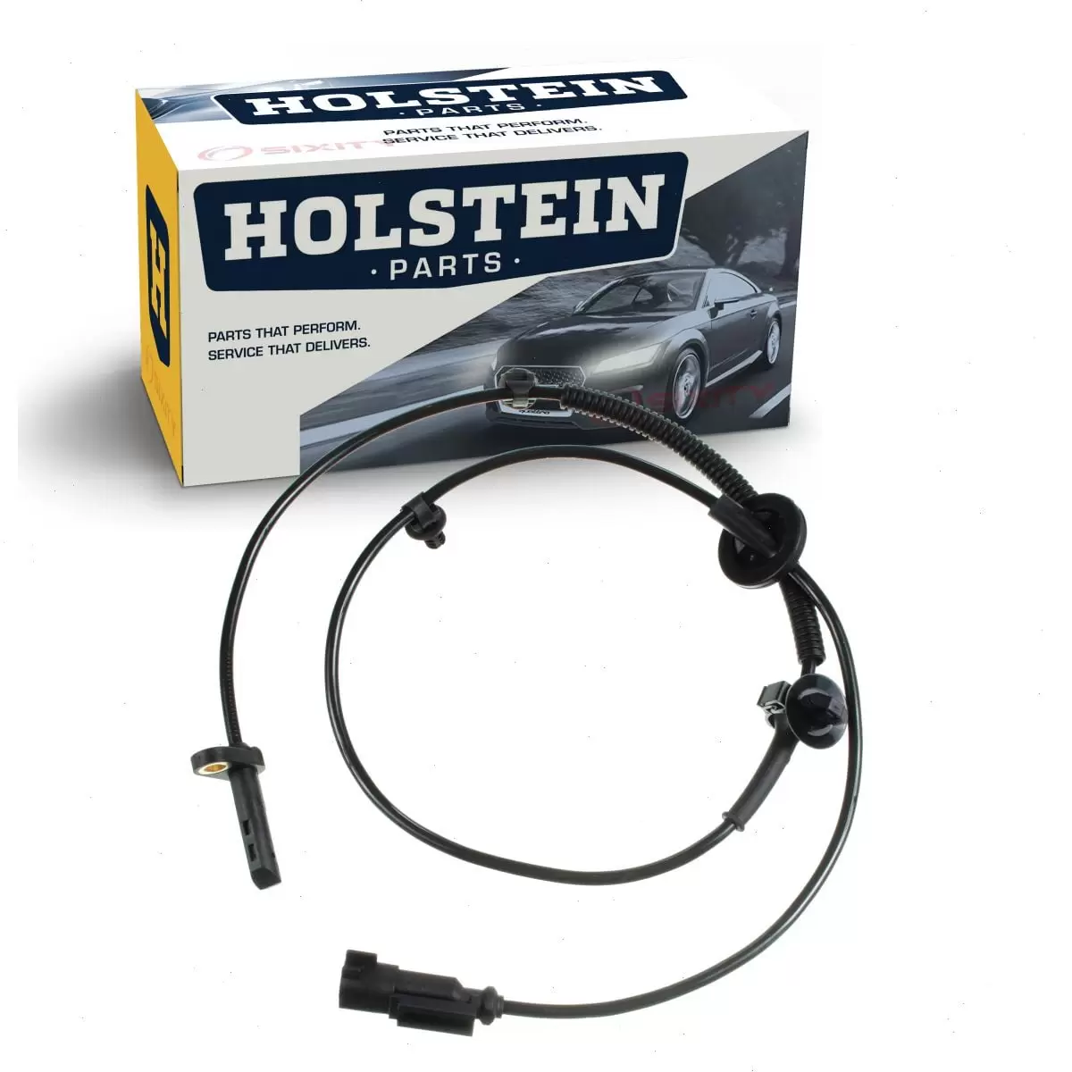 Holstein Front Left ABS Wheel Speed Sensor compatible with Buick Enclave 2008-2016