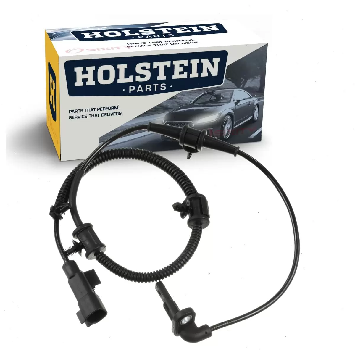 Holstein Front Left ABS Wheel Speed Sensor compatible with Buick LaCrosse 2014-2016