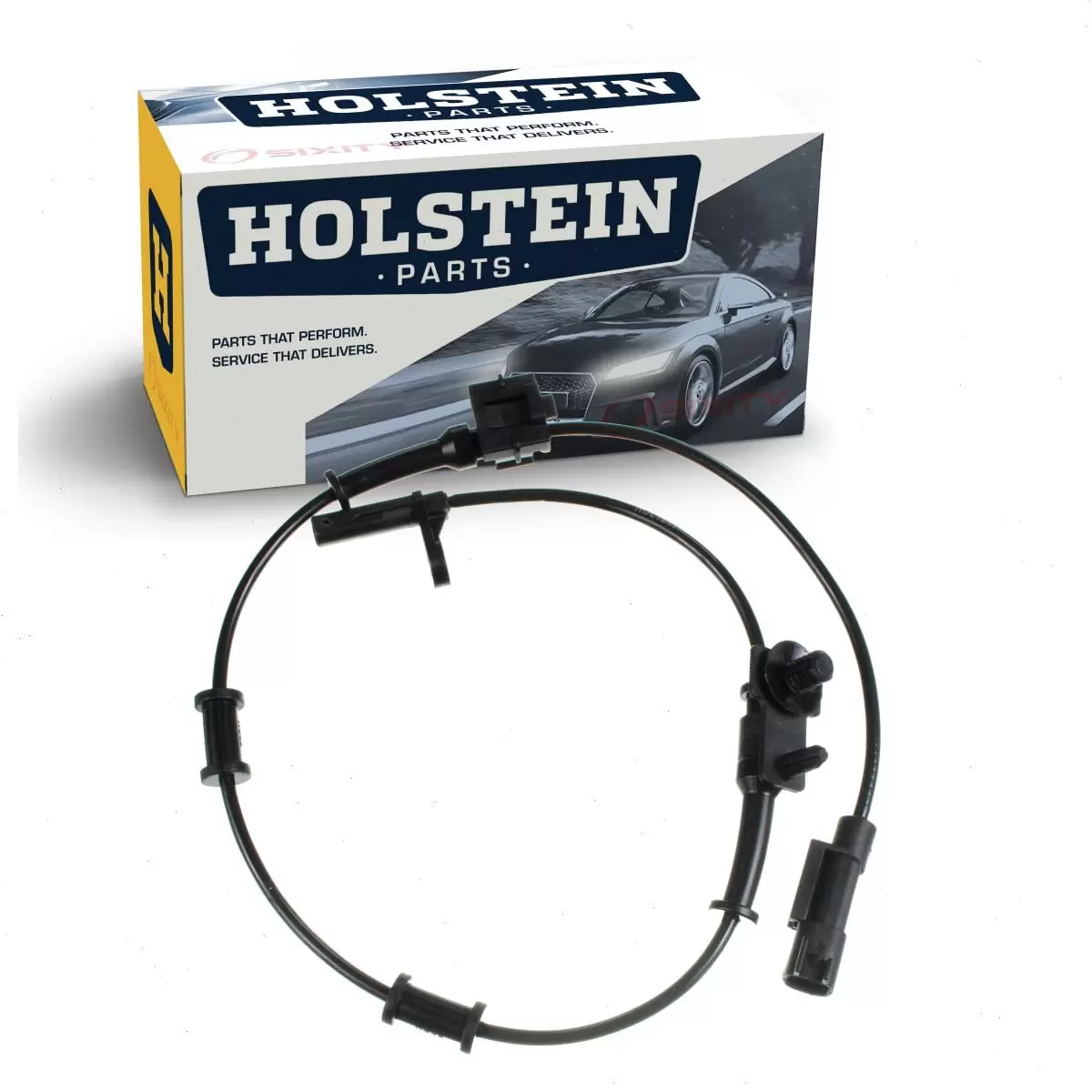 Holstein Front Left ABS Wheel Speed Sensor compatible with Chrysler 300 2011-2014