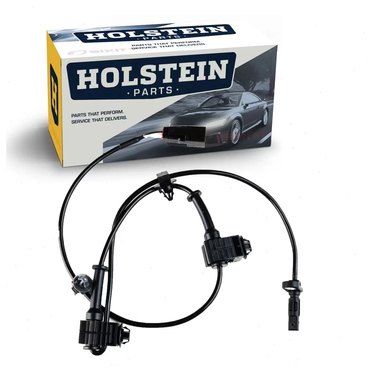 Holstein Front Left ABS Wheel Speed Sensor compatible with Mazda CX-5 2014-2015