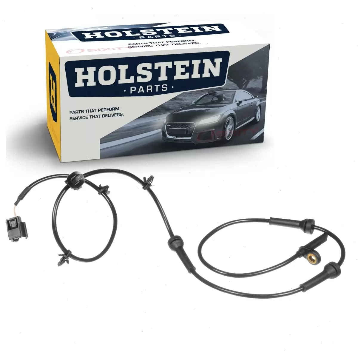 Holstein Front Right ABS Wheel Speed Sensor compatible with Ford Fusion 2013-2016