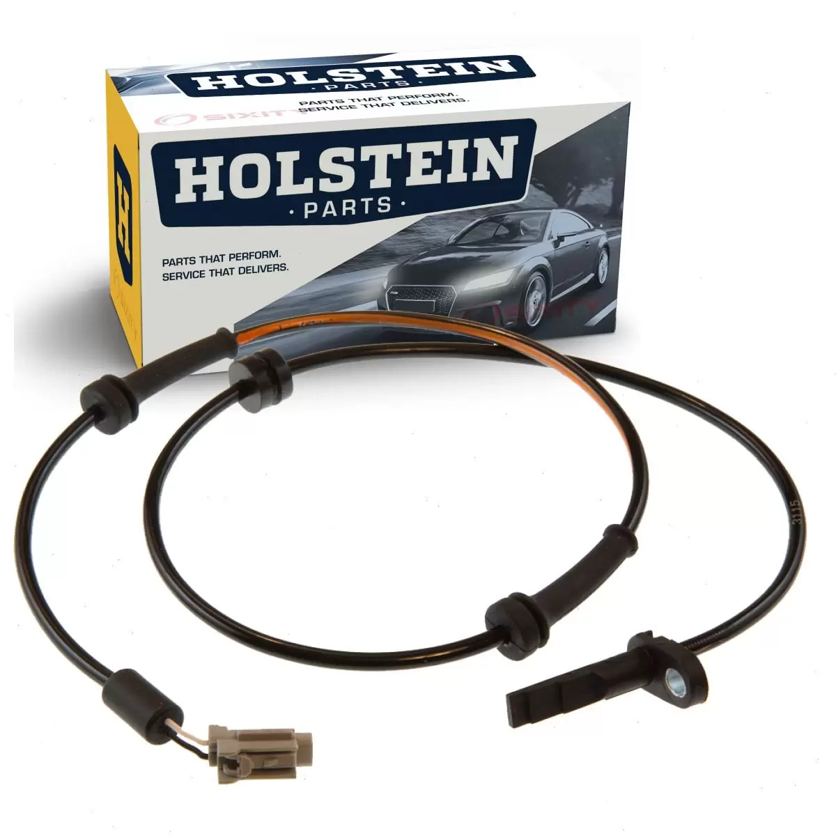 Holstein Front Right ABS Wheel Speed Sensor compatible with Nissan Altima 3.5L V6 2007-2013