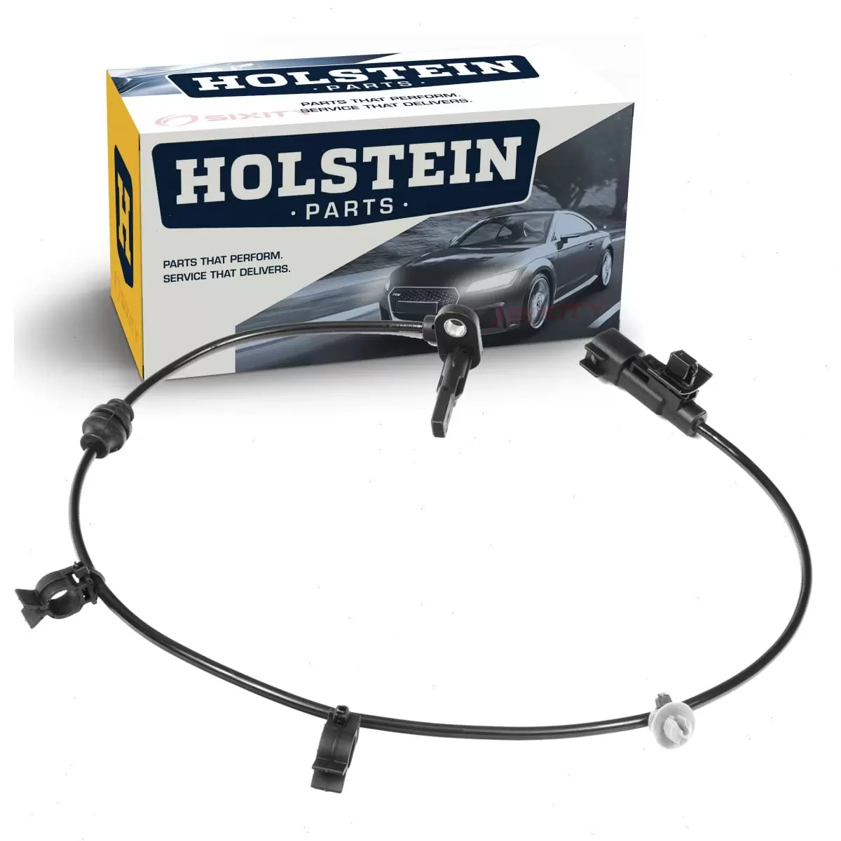 Holstein Rear Right ABS Wheel Speed Sensor compatible with Chevrolet Cruze Limited 2016