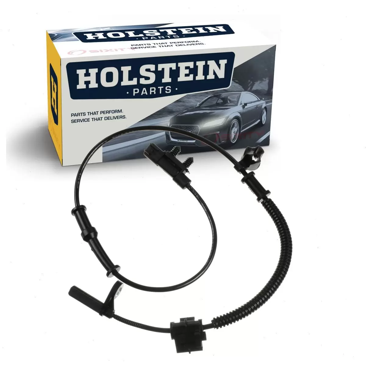 Holstein Rear Right ABS Wheel Speed Sensor compatible with Chrysler 300 2012-2015