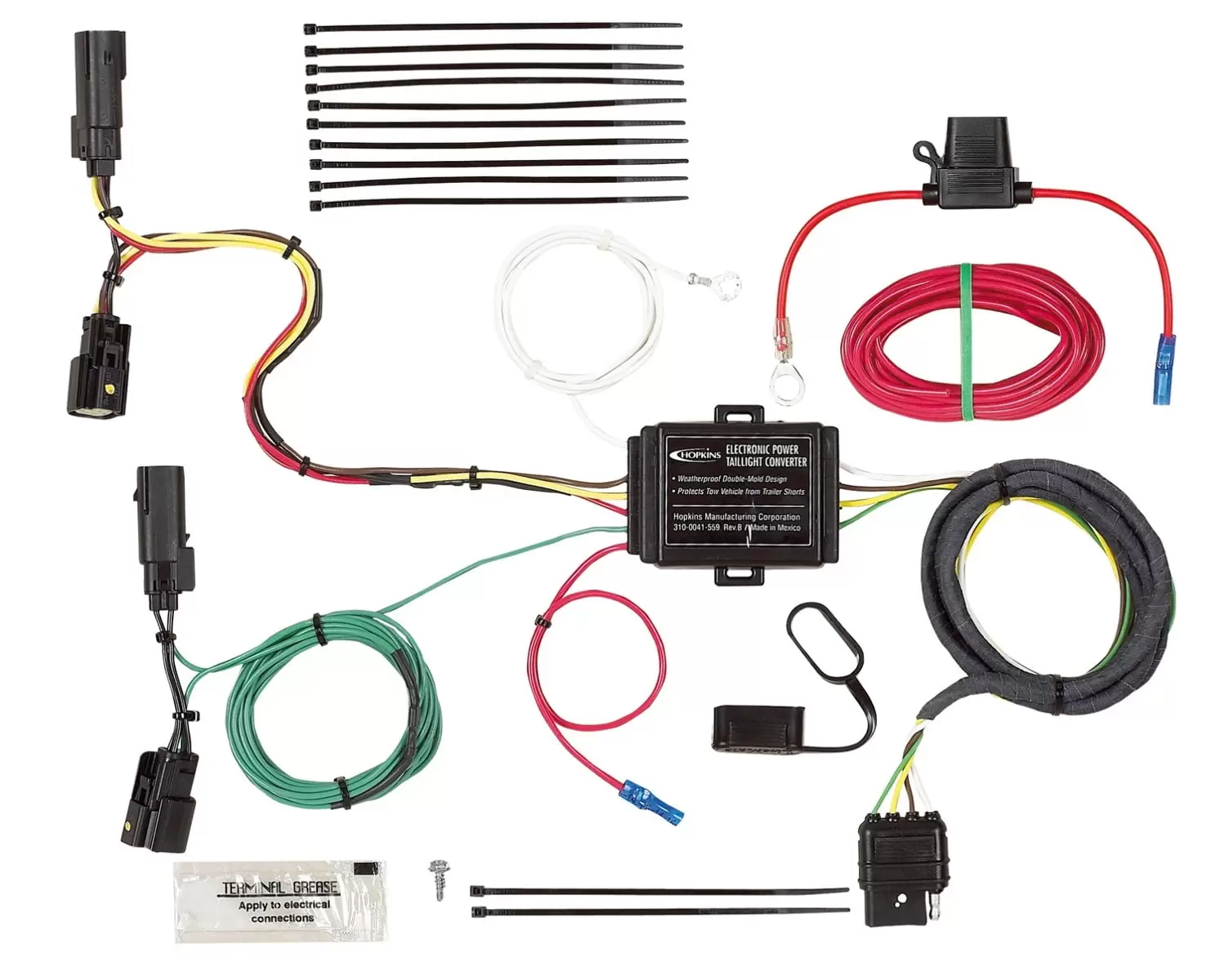 Hopkins Towing Solution 11140514 Trailer Wire Harness Fits select: 2013-2017 FORD ESCAPE