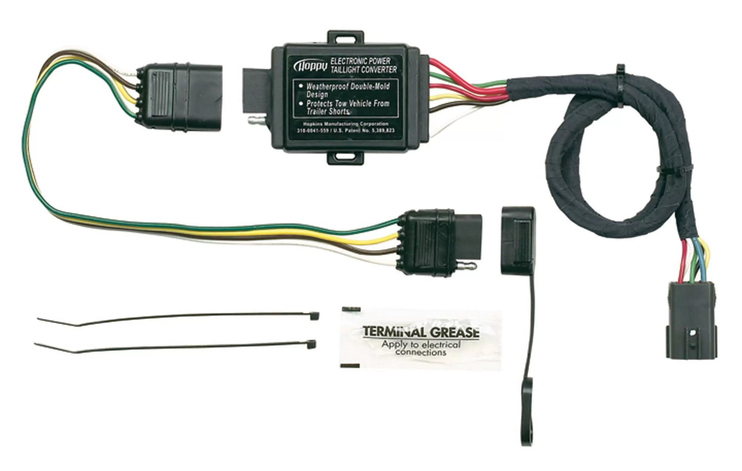 Hopkins Towing Solution 11143875 Plug-In Simple Vehicle To Trailer Wiring Harness; Incl. Short-Proof Power Converter; Fits select: 2003-2006 SUBARU BAJA