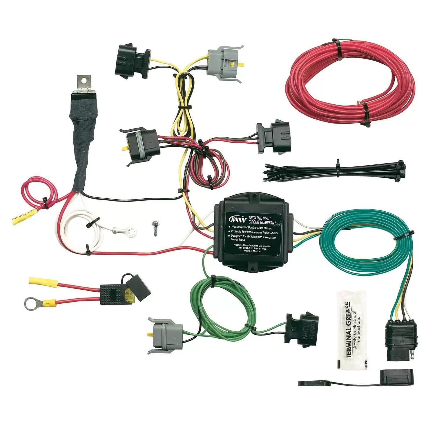 Hopkins Towing Solution 40615 Plug-In Simple Vehicle To Trailer Wiring Harness Fits select: 1999-2002 FORD WINDSTAR