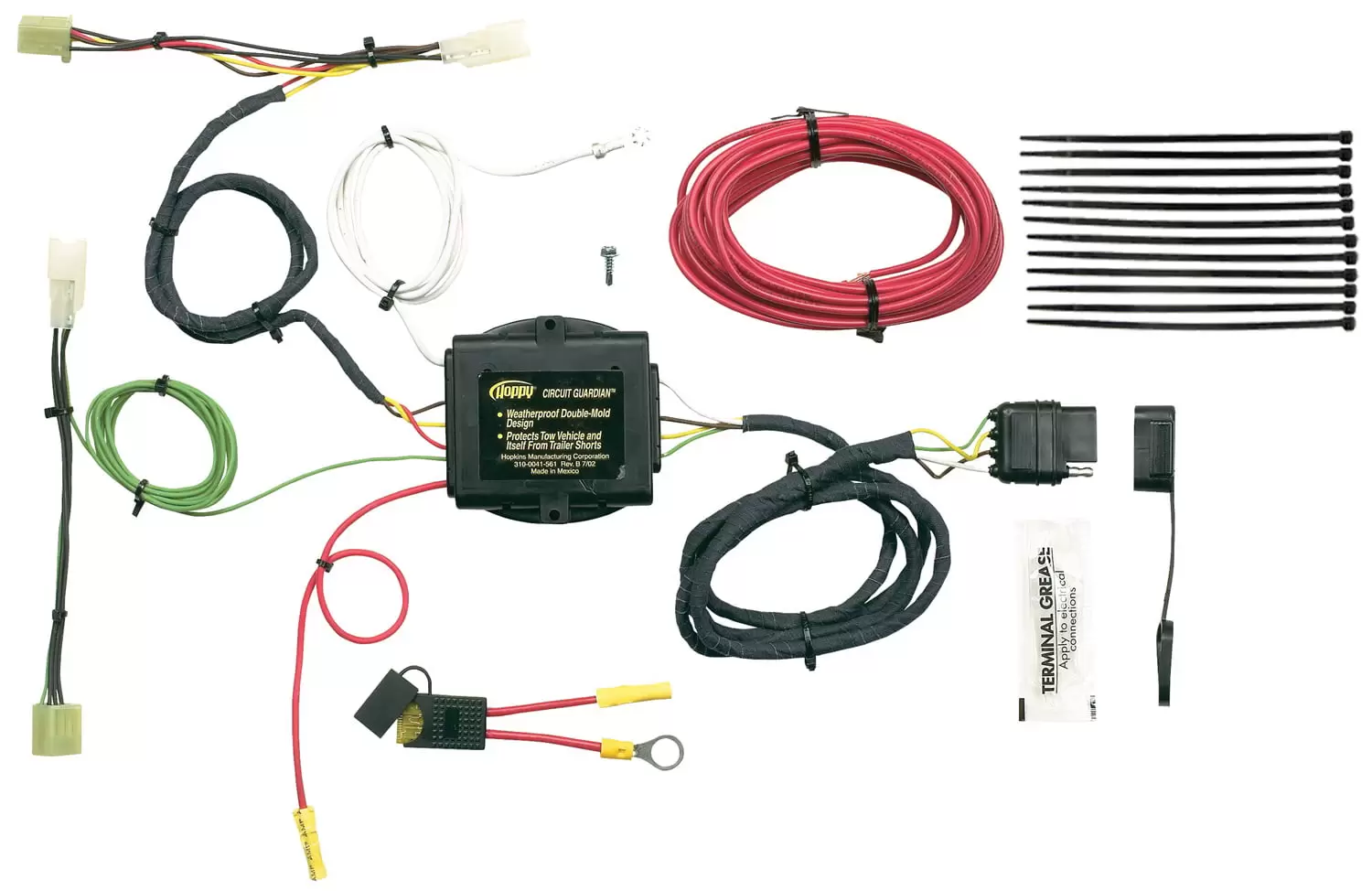 Hopkins Towing Solution 43425 Plug-In Simple Vehicle To Trailer Wiring Harness Fits select: 2001-2007 TOYOTA HIGHLANDER. 2006-2011 HYUNDAI AZERA