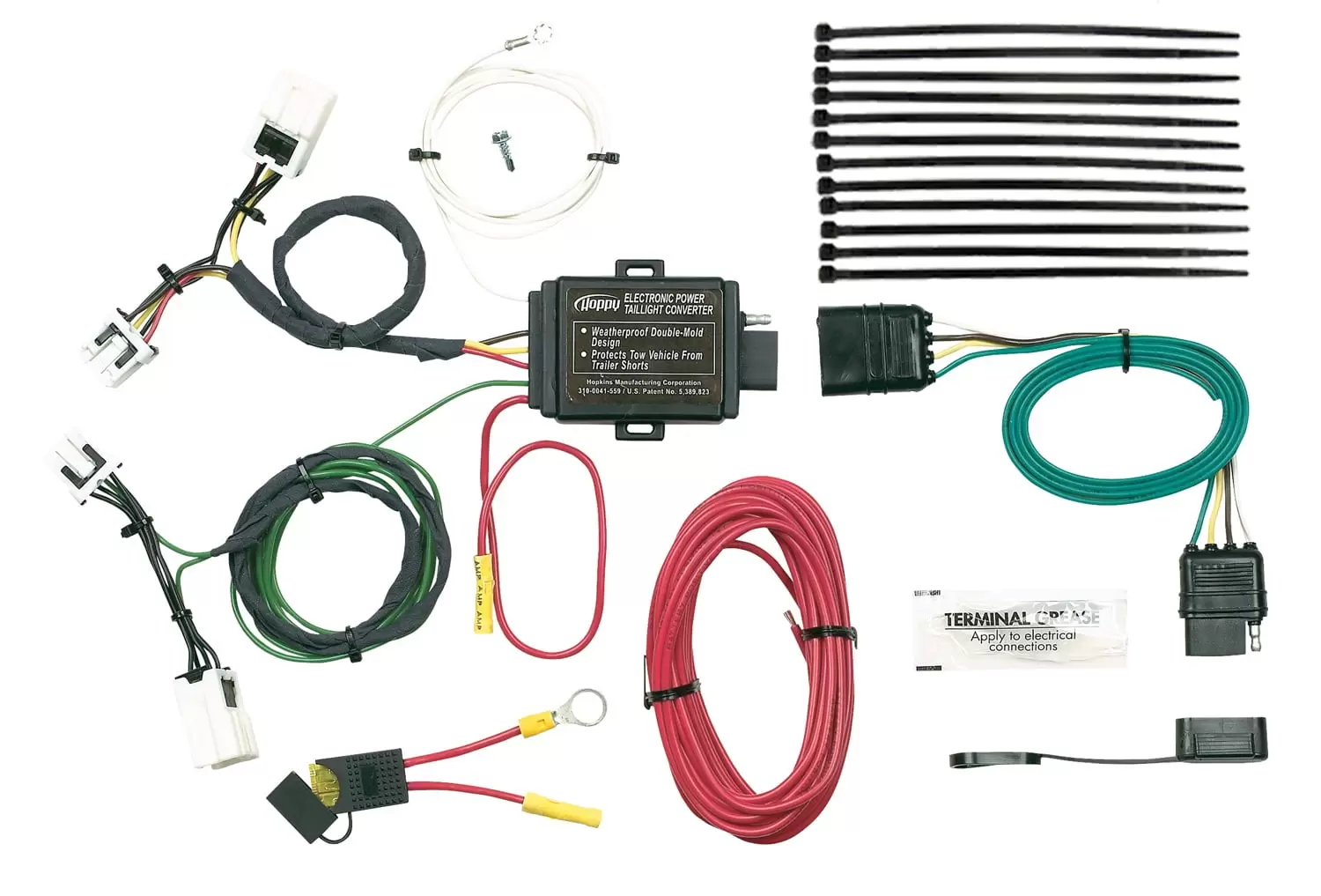 Hopkins Towing Solution 43605 Plug-In Simple Vehicle To Trailer Wiring Harness