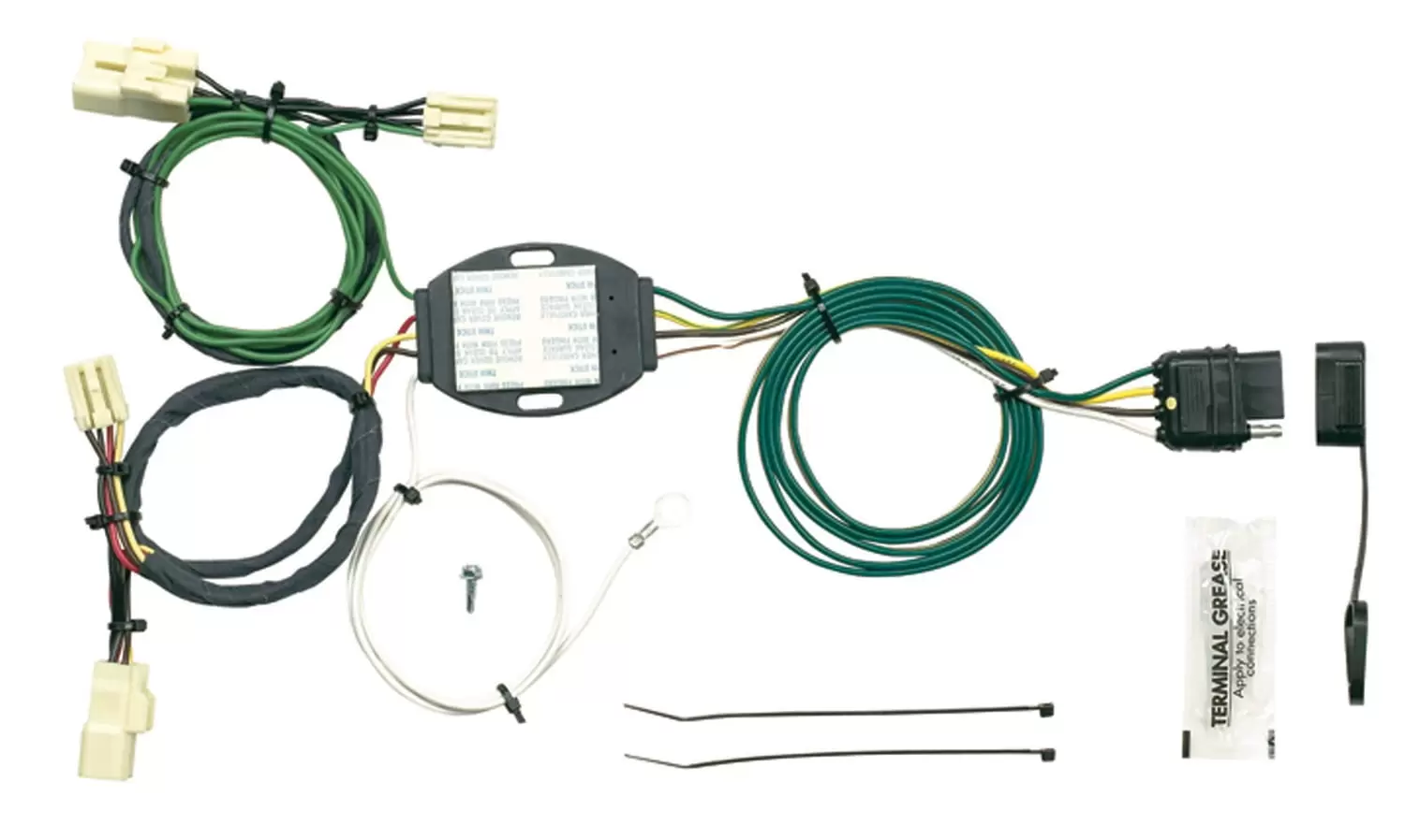 Hopkins Towing Solution 43805 Plug-In Simple Vehicle To Trailer Wiring Harness Fits select: 2001-2004.2005 HYUNDAI SANTA FE