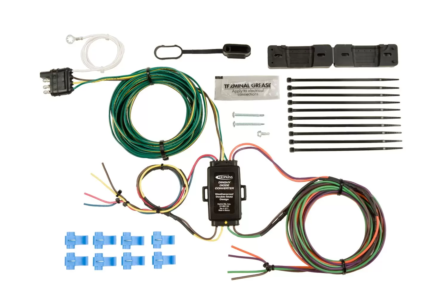 Hopkins Towing Solution 55999 Plug-In Simpler Vehicle To Trailer Wiring Harness Fits select: 1997 FORD F150. 2006-2007 FORD RANGER SUPER CAB