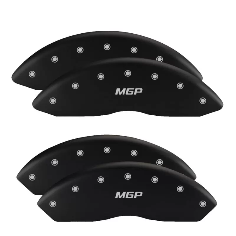 MGP 4 Caliper Covers Engraved Front & Rear Trailblazer style/SS Red finish silver ch Fits select: 2006-2008 CHEVROLET TRAILBLAZER LS/LT. 2009 CHEVROLET TRAILBLAZER LT