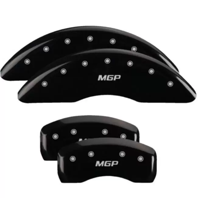 MGP Caliper 11223SMGPB Caliper Covers with MGP Engraving Fits for 2018-2021 Volkswagen Tiguan - Gloss Black