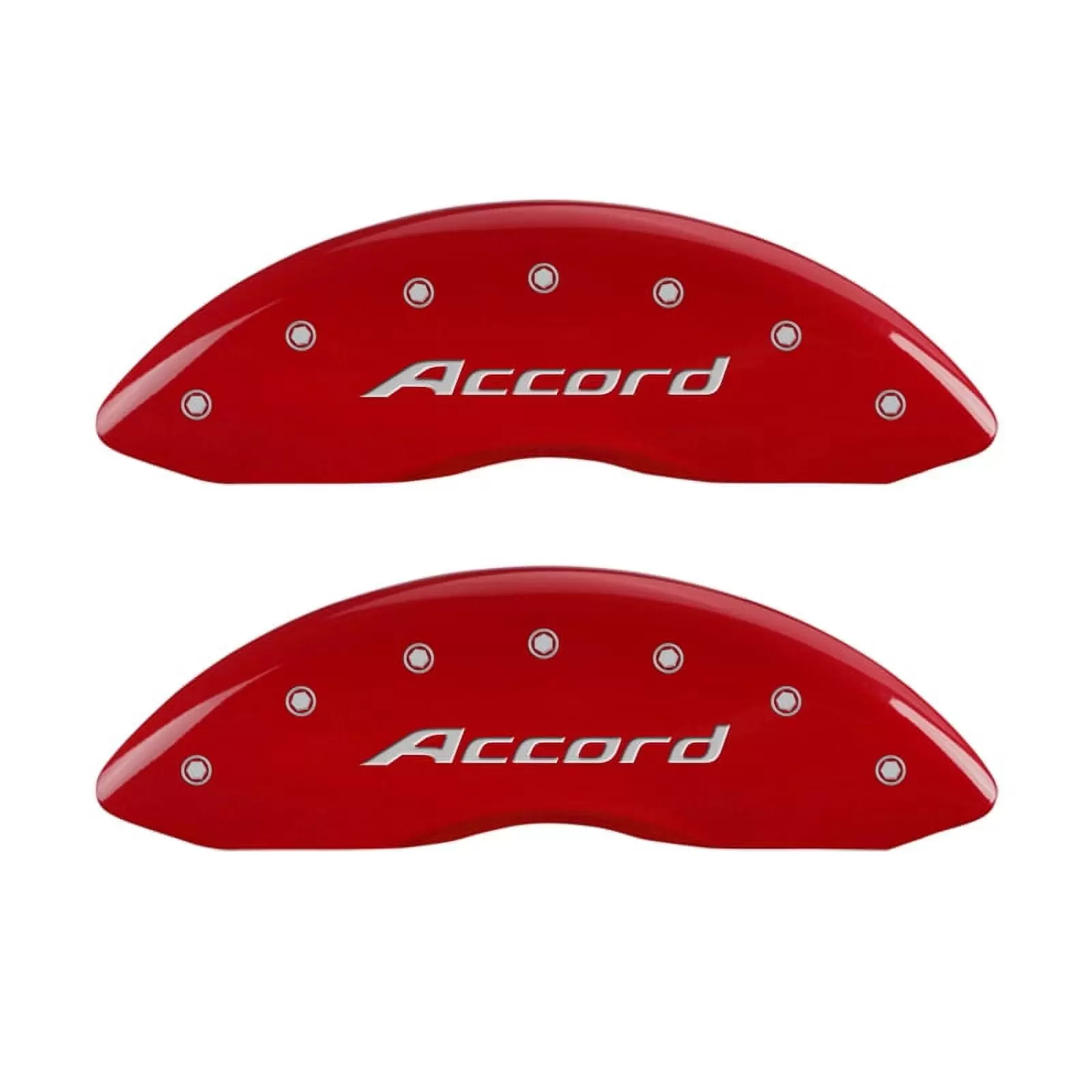 MGP Caliper Covers 20219SACCRD Accord Logo - Red Powder Coat - Set of 4 Fits select: 2016-2017 HONDA ACCORD SPORT