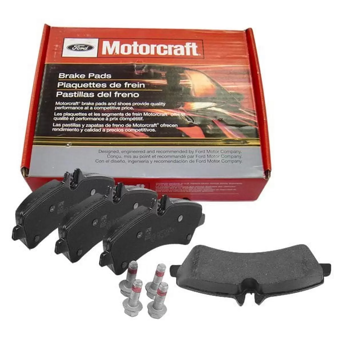 Motorcraft OE Replacement Brake Pad Set Fits select: 2015-2023 FORD MUSTANG