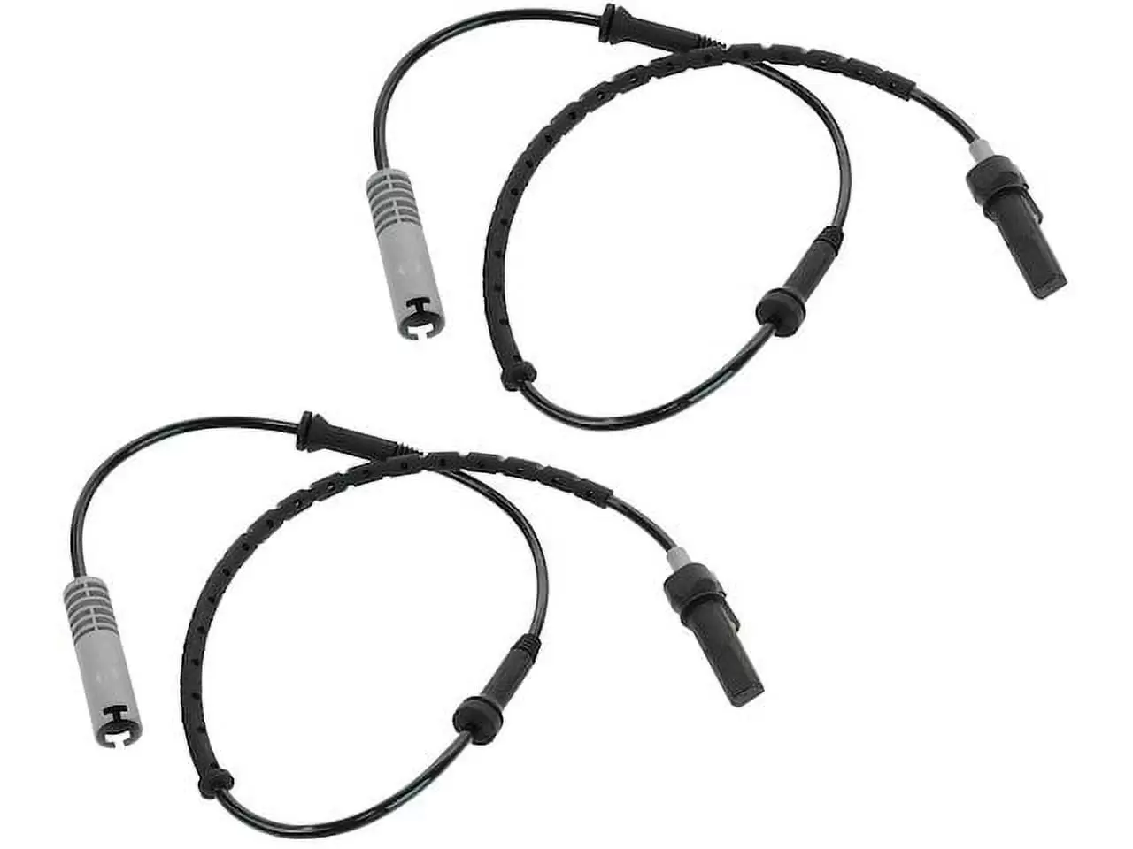 Rear ABS Wheel Speed Sensor Set 2 Piece - Compatible with 1997 - 1998 BMW 528i