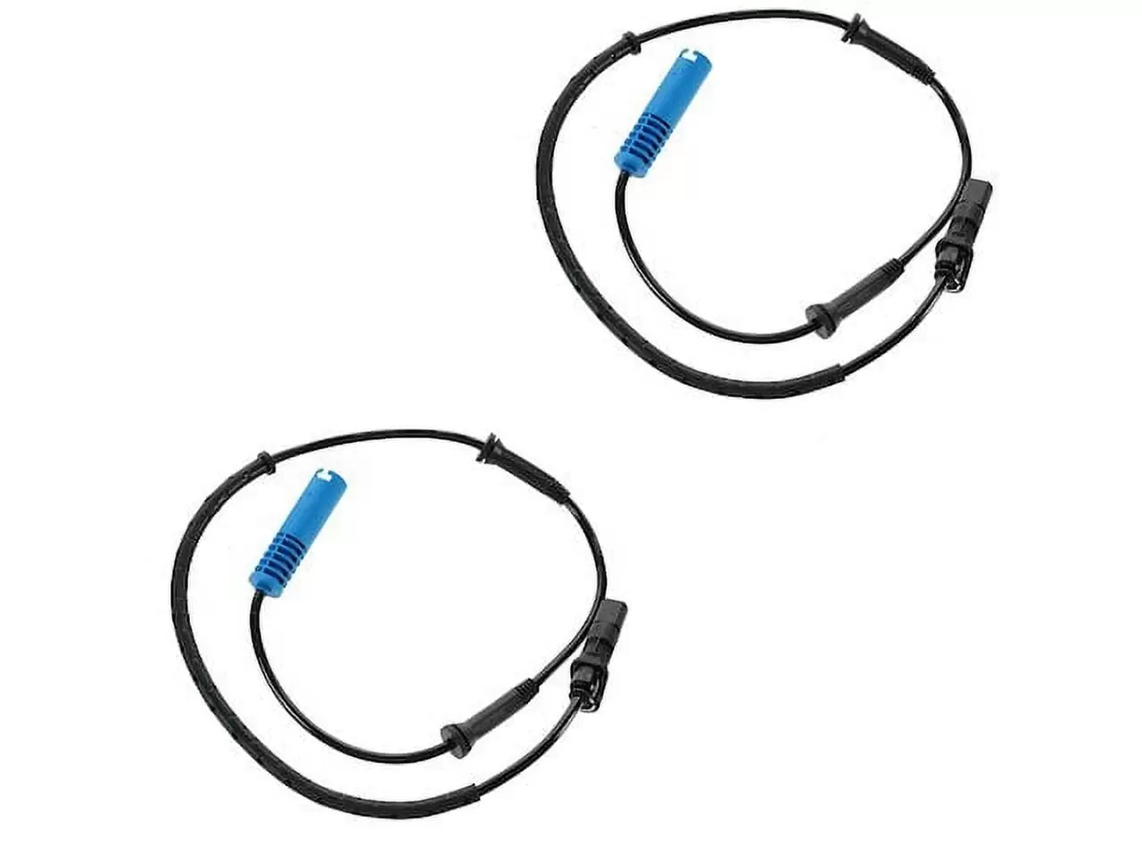 Rear ABS Wheel Speed Sensor Set 2 Piece - Compatible with 1999 - 2003 BMW 540i 2000 2001 2002