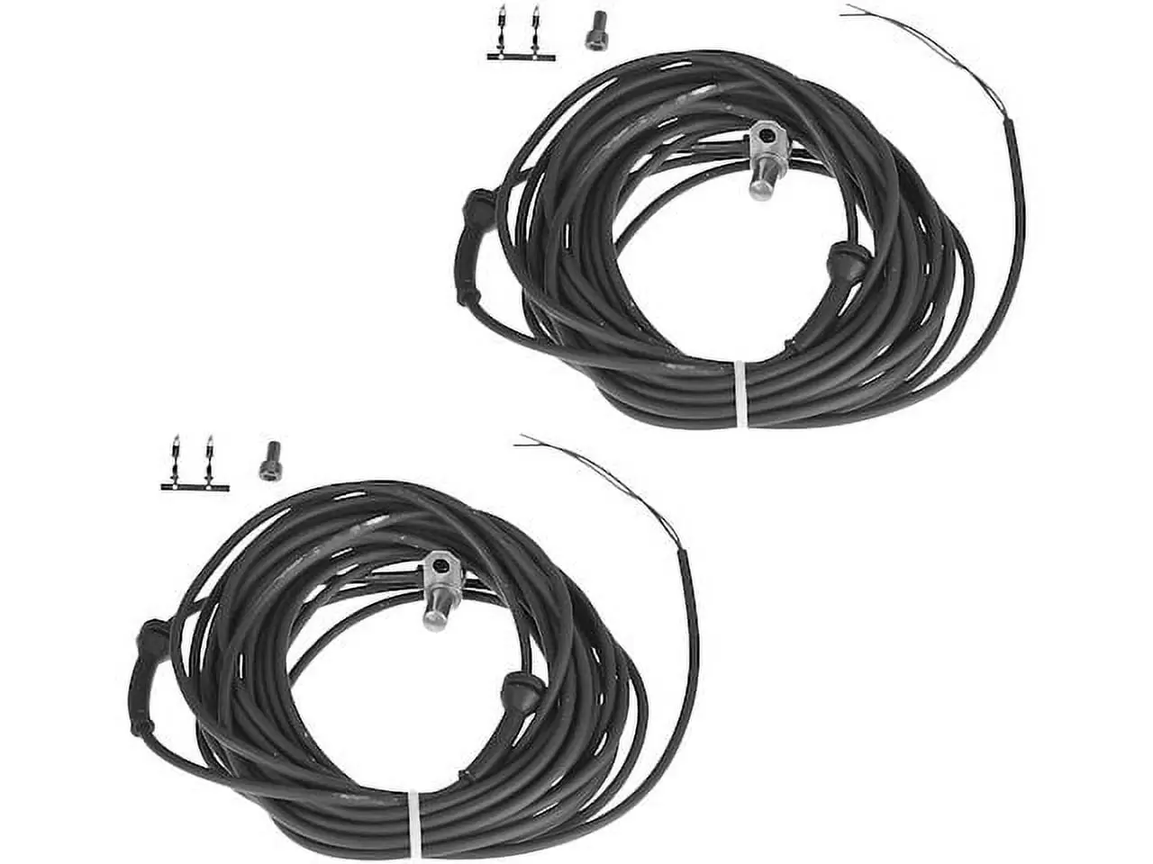 Rear ABS Wheel Speed Sensor Set 2 Piece - Compatible with 1999 - 2004 Land Rover Discovery 2000 2001 2002 2003