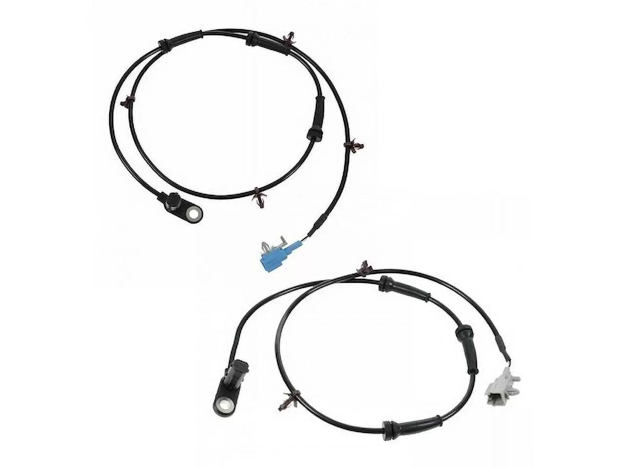 Rear ABS Wheel Speed Sensor Set 2 Piece - Compatible with 2003 - 2008 Nissan Maxima 2004 2005 2006 2007