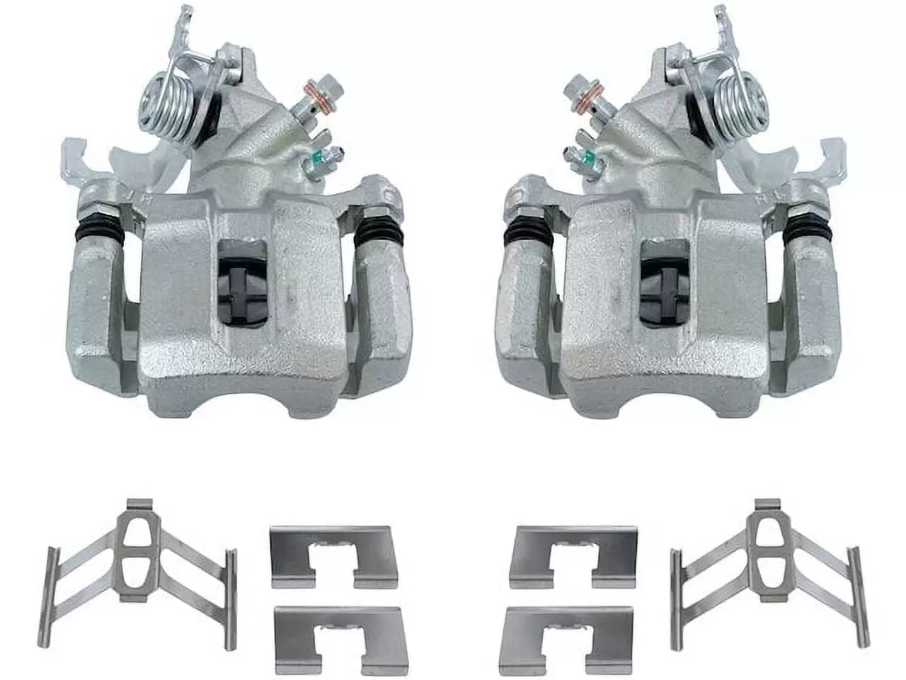 Rear Brake Caliper Set 2 Piece - Compatible with 1998 - 2007 Honda Accord 1999 2000 2001 2002 2003 2004 2005 2006