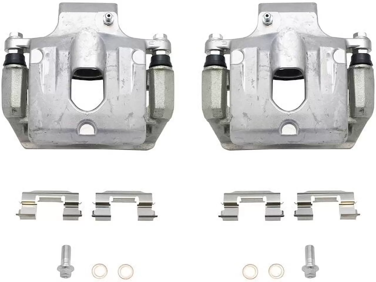 Rear Brake Caliper Set 2 Piece - Compatible with 2002 - 2006 GMC Envoy XL 2003 2004 2005