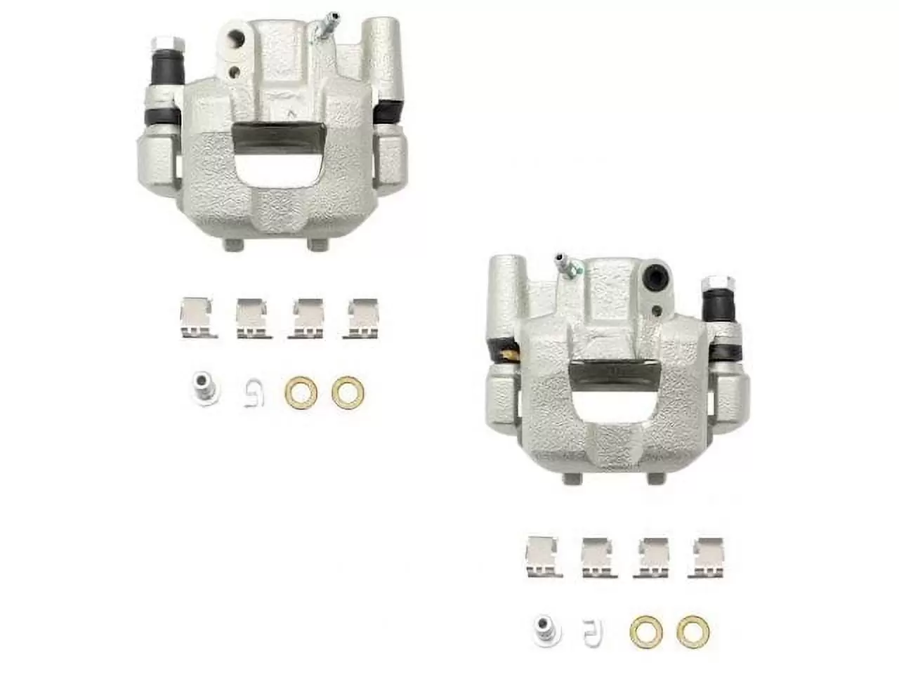 Rear Brake Caliper Set 2 Piece - Compatible with 2005 - 2010 Scion tC 2006 2007 2008 2009