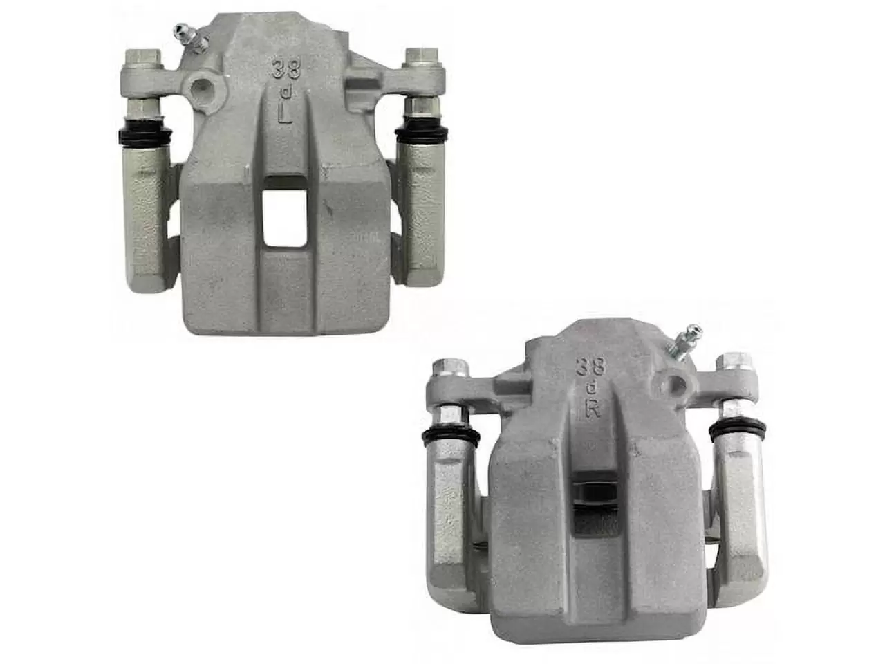 Rear Brake Caliper Set 2 Piece - Compatible with 2006 - 2011 Toyota RAV4 2007 2008 2009 2010