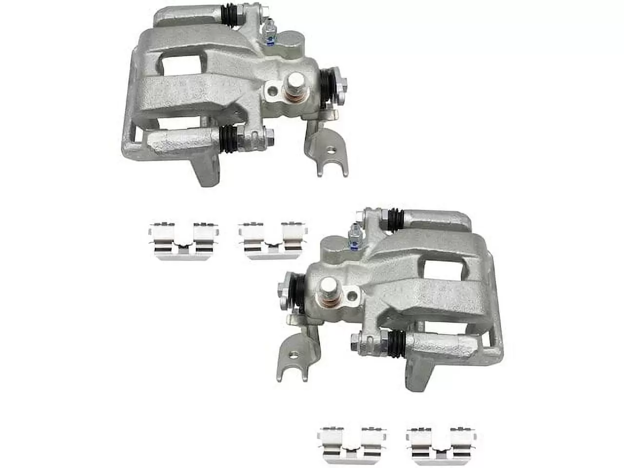 Rear Brake Caliper Set 2 Piece - Compatible with 2008 - 2012 Honda Accord 2009 2010 2011