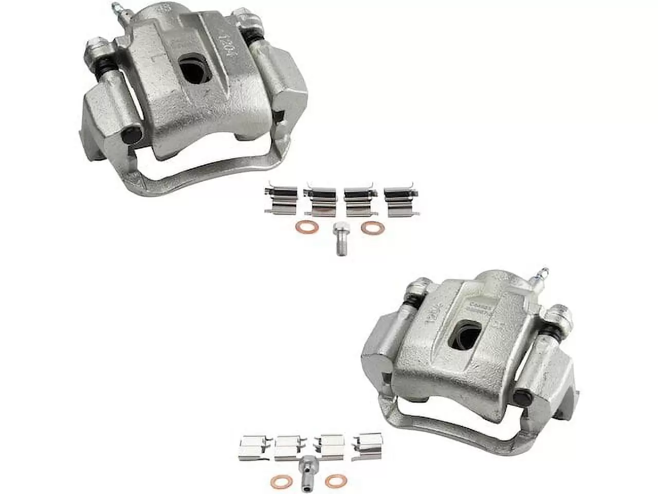 Rear Brake Caliper Set 2 Piece - Compatible with 2008 - 2015 Toyota Sequoia 2009 2010 2011 2012 2013 2014