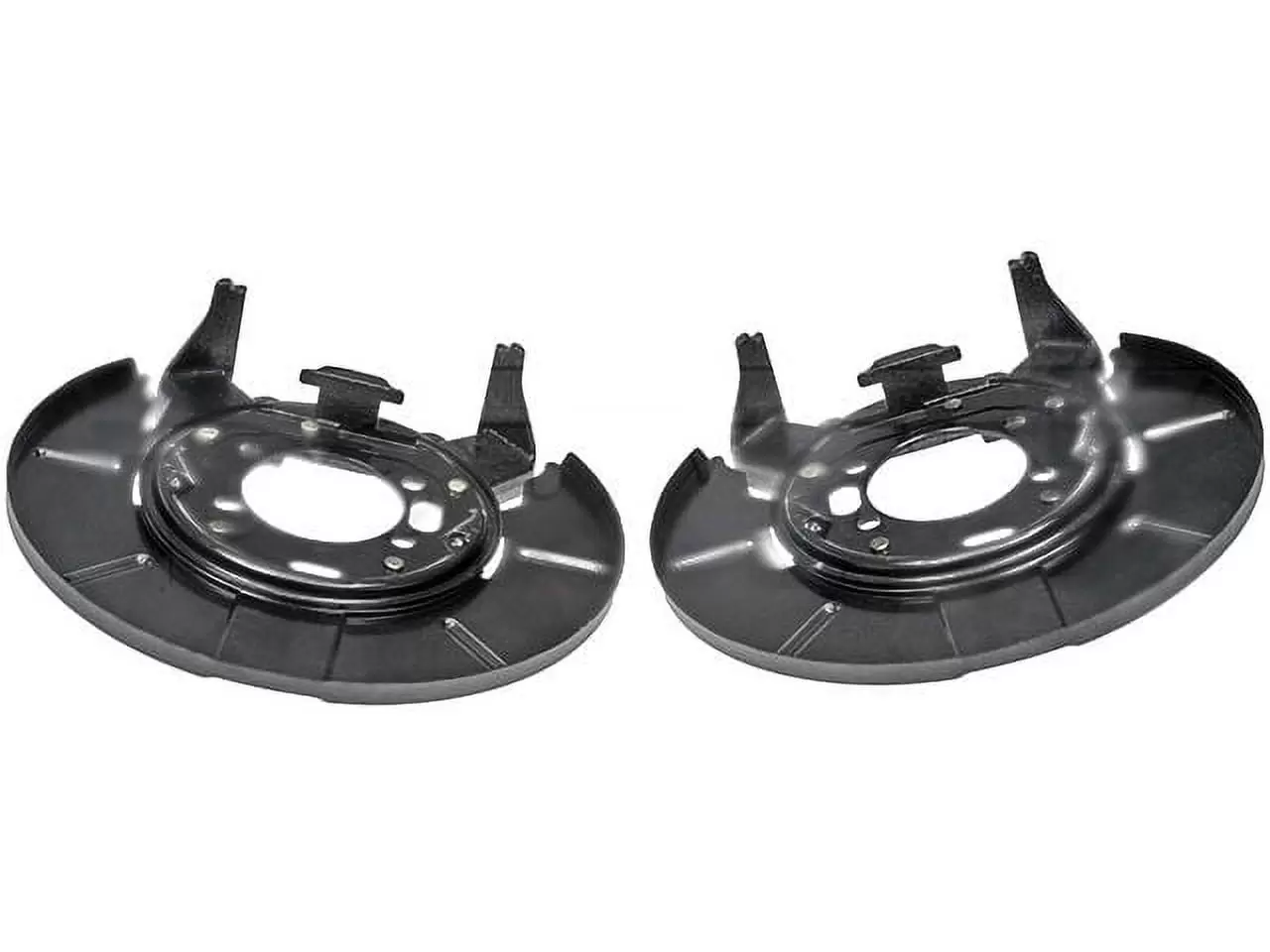 Rear Brake Dust Shield Set - Compatible with 2001 - 2007 Dodge Grand Caravan 2002 2003 2004 2005 2006