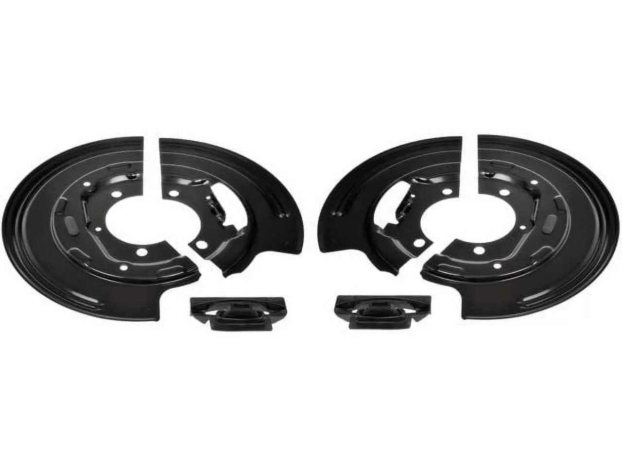 Rear Brake Dust Shield Set of 2- Compatible with 2003 - 2007 Jeep Liberty 2004 2005 2006