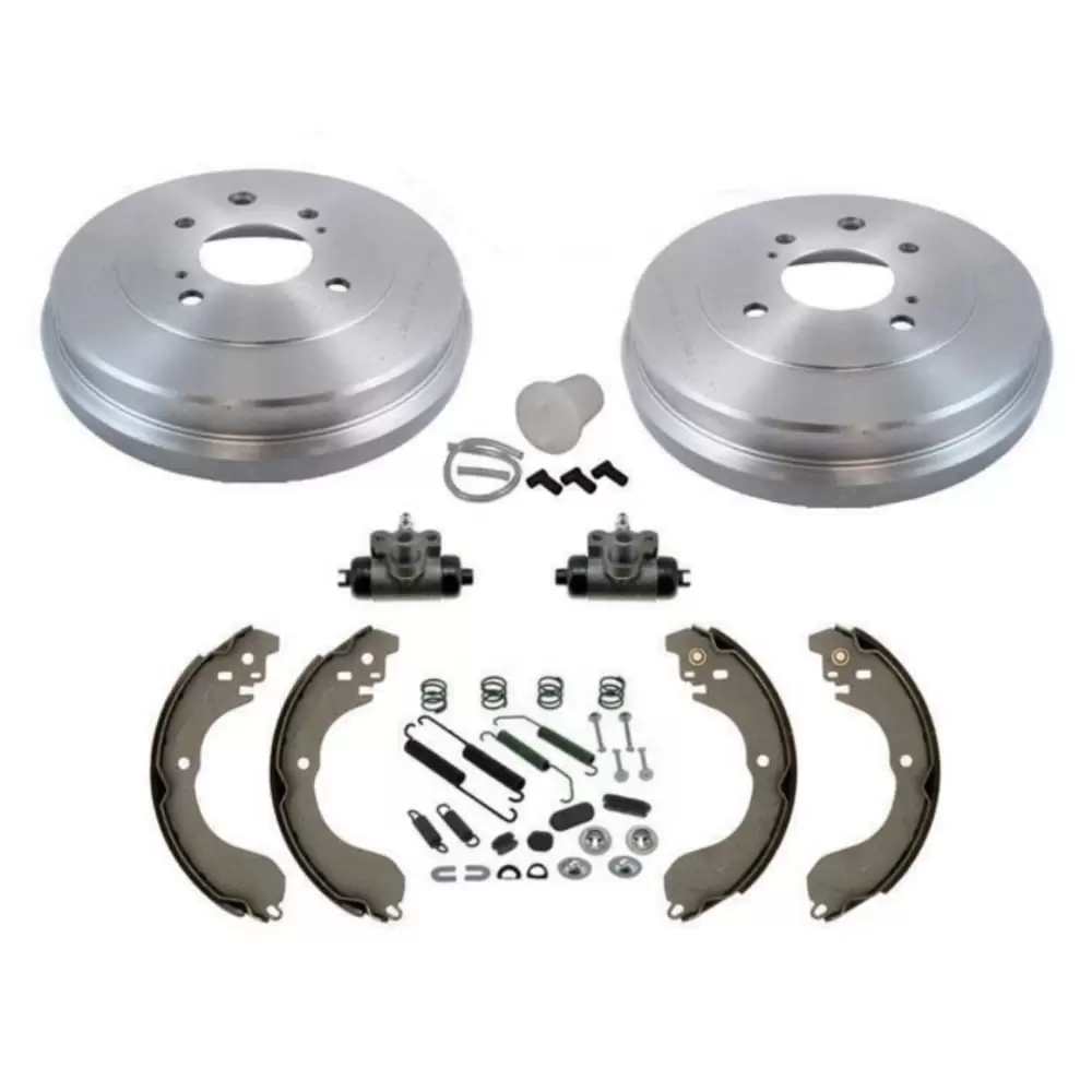 Rear Drums Brake Shoes Wheel Cylinders Bleeding Kit For Cube Sentra Versa 1.8L Fits select: 2007-2012 NISSAN VERSA S/SL. 2010-2012 NISSAN SENTRA 2.0/2.0S/SR/2.0SL