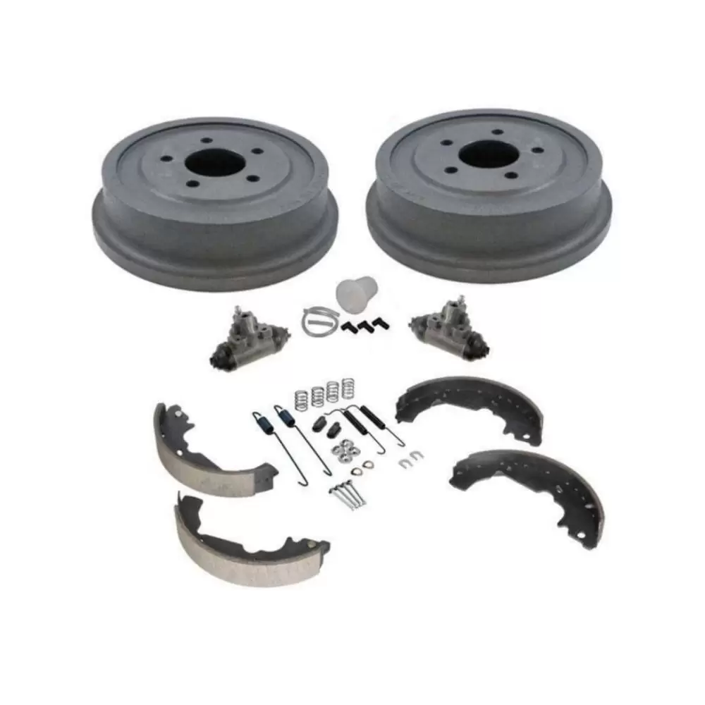 Rear Drums Brake $hoes Wheel Cylinders & Bleeding Kit For Equinox Torrent Vue Fits select: 2005-2006 CHEVROLET EQUINOX LT. 2002-2007 SATURN VUE