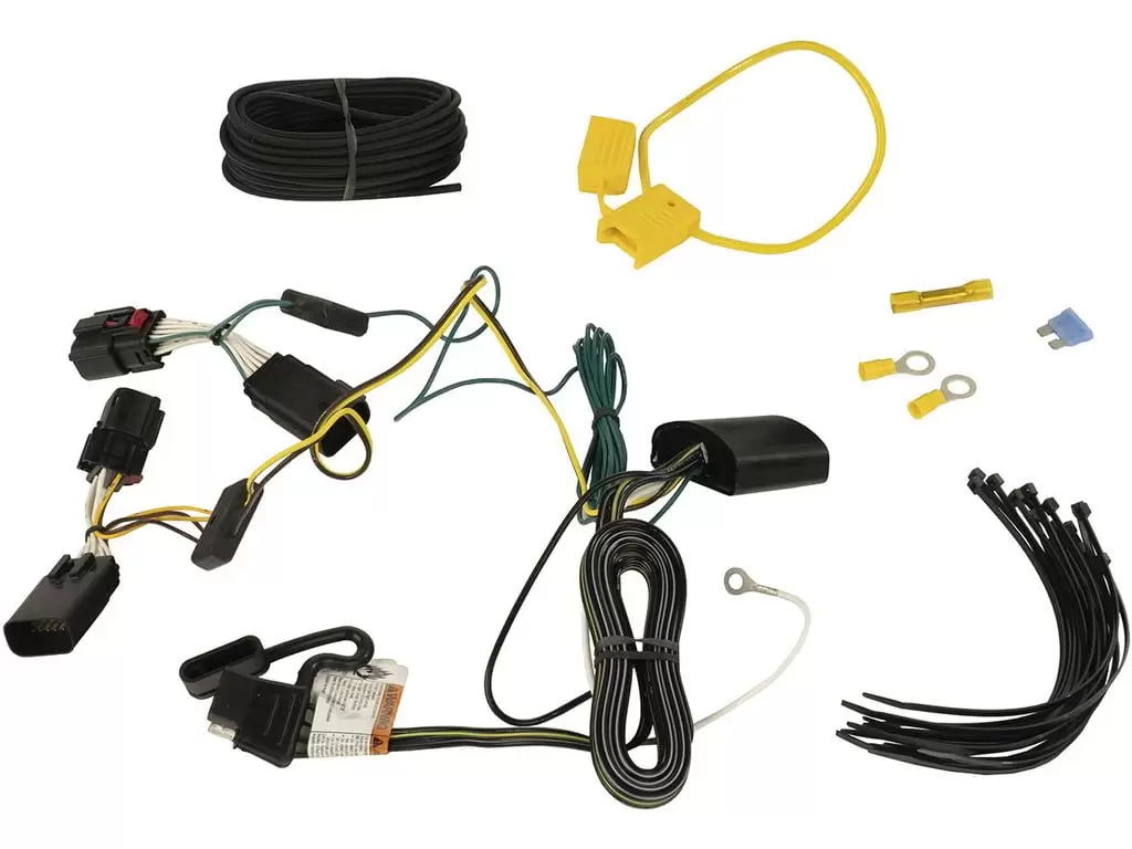 Rugged Ridge by RealTruck Trailer Wiring Harness for Wrangler JL | 17275.04 | Compatible with 2018-2024 Jeep Wrangler JL