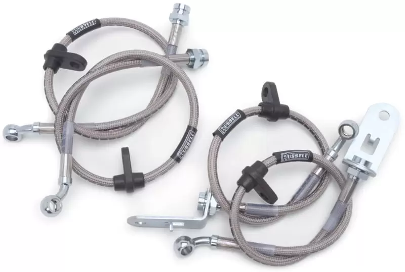 Russell Performance 05-06 GM Silverado/Sierra 1500 4WD with 6-7in lift Brake Line Kit Fits select: 2005-2006 CHEVROLET SILVERADO K1500. 2005-2006 GMC NEW SIERRA C1500