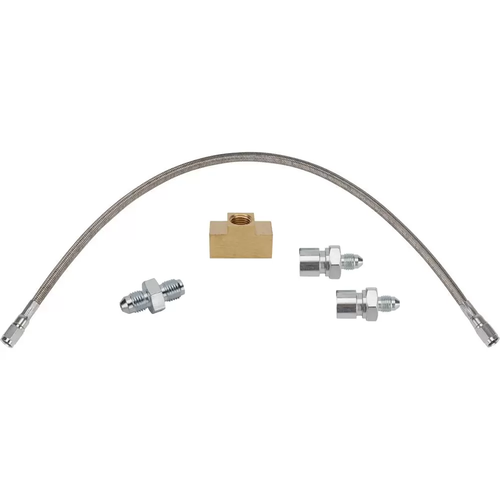 Stainless Steel Rear Brake Line Kit. 18 Inch