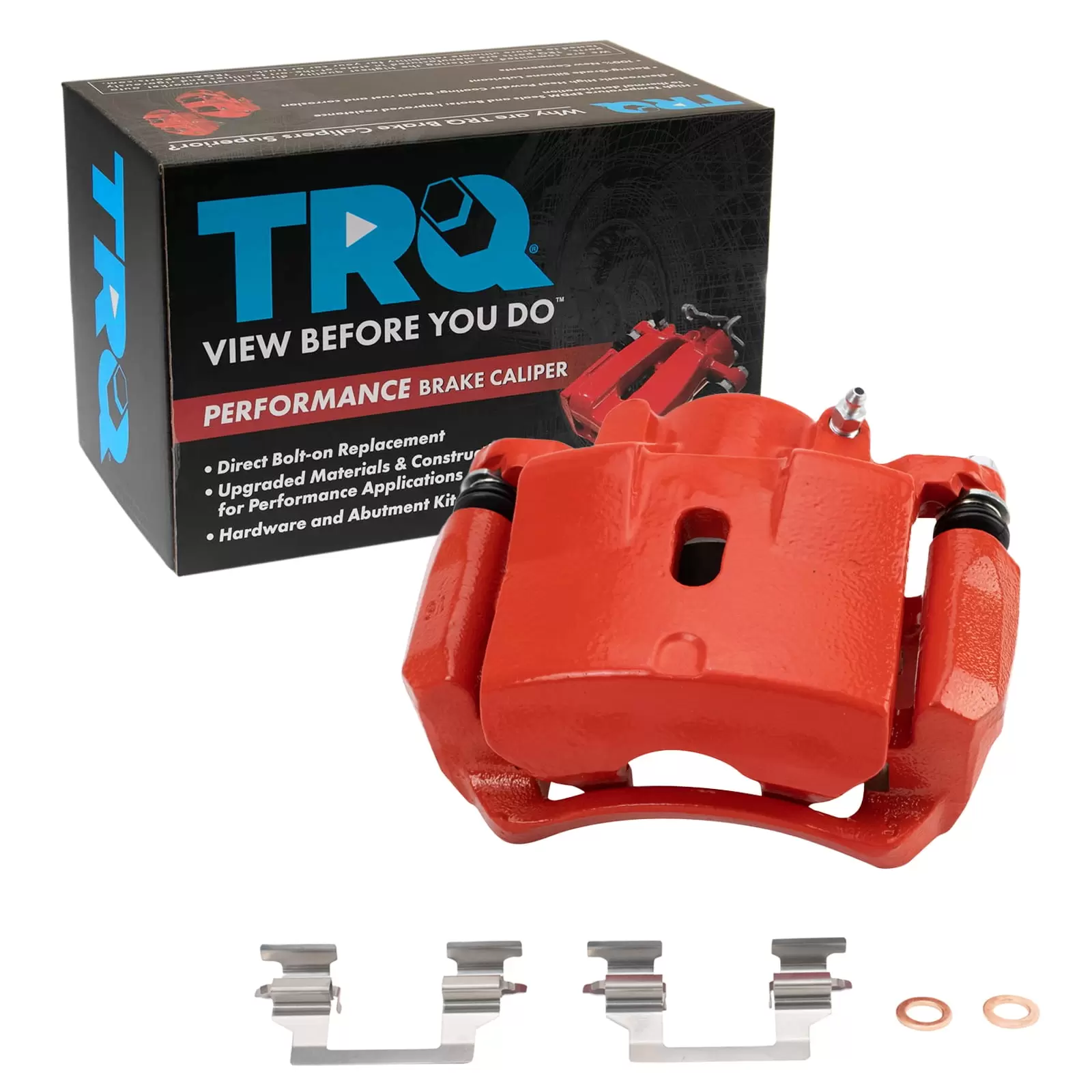 TRQ Front Brake Caliper Fits 2004-2012 Chevrolet 2005-2010 Pontiac 07-10 Saturn CLA40270