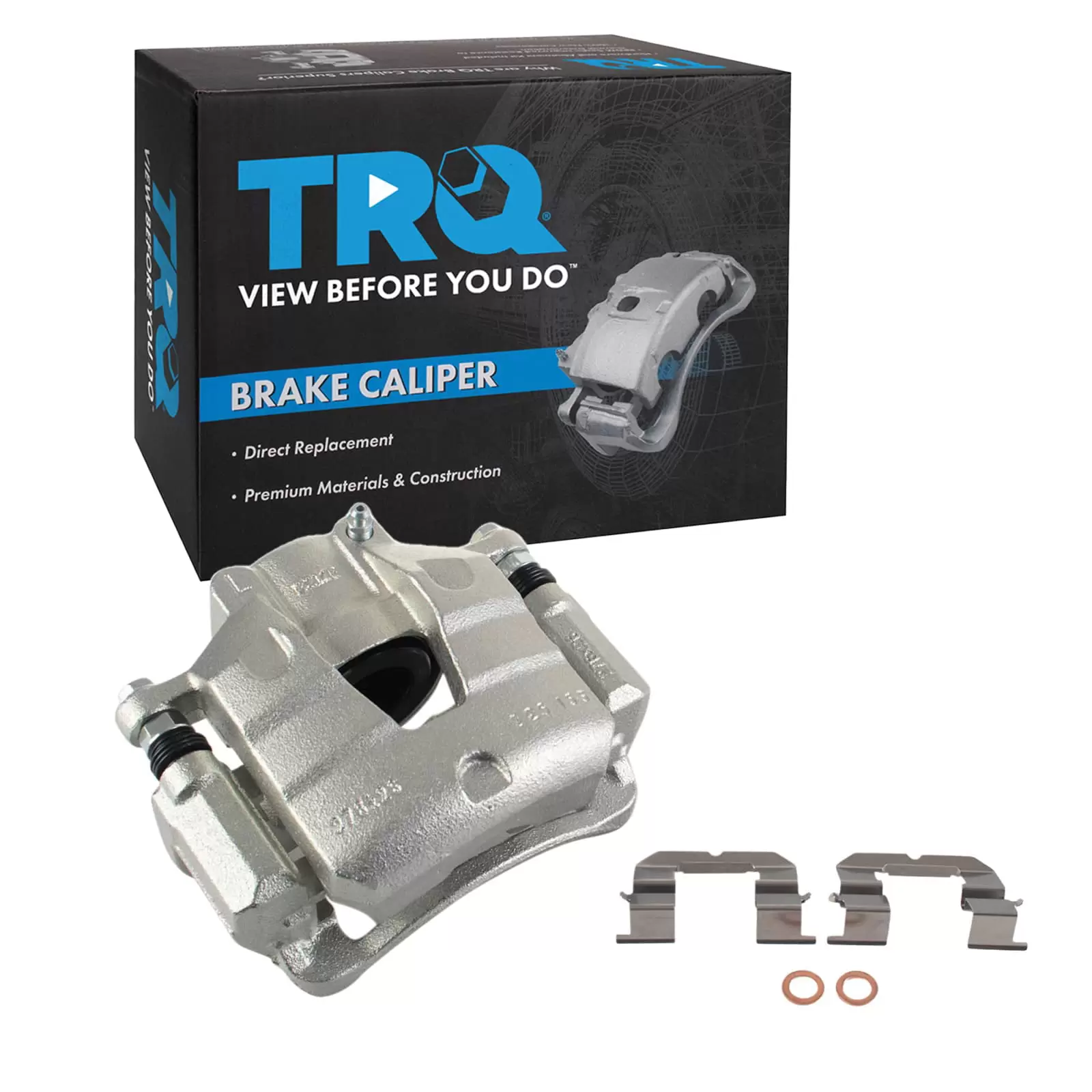 TRQ Front Left Brake Caliper Fits 17-19 Chevrolet Bolt EV 16-19 Cruze Volt CLA47163