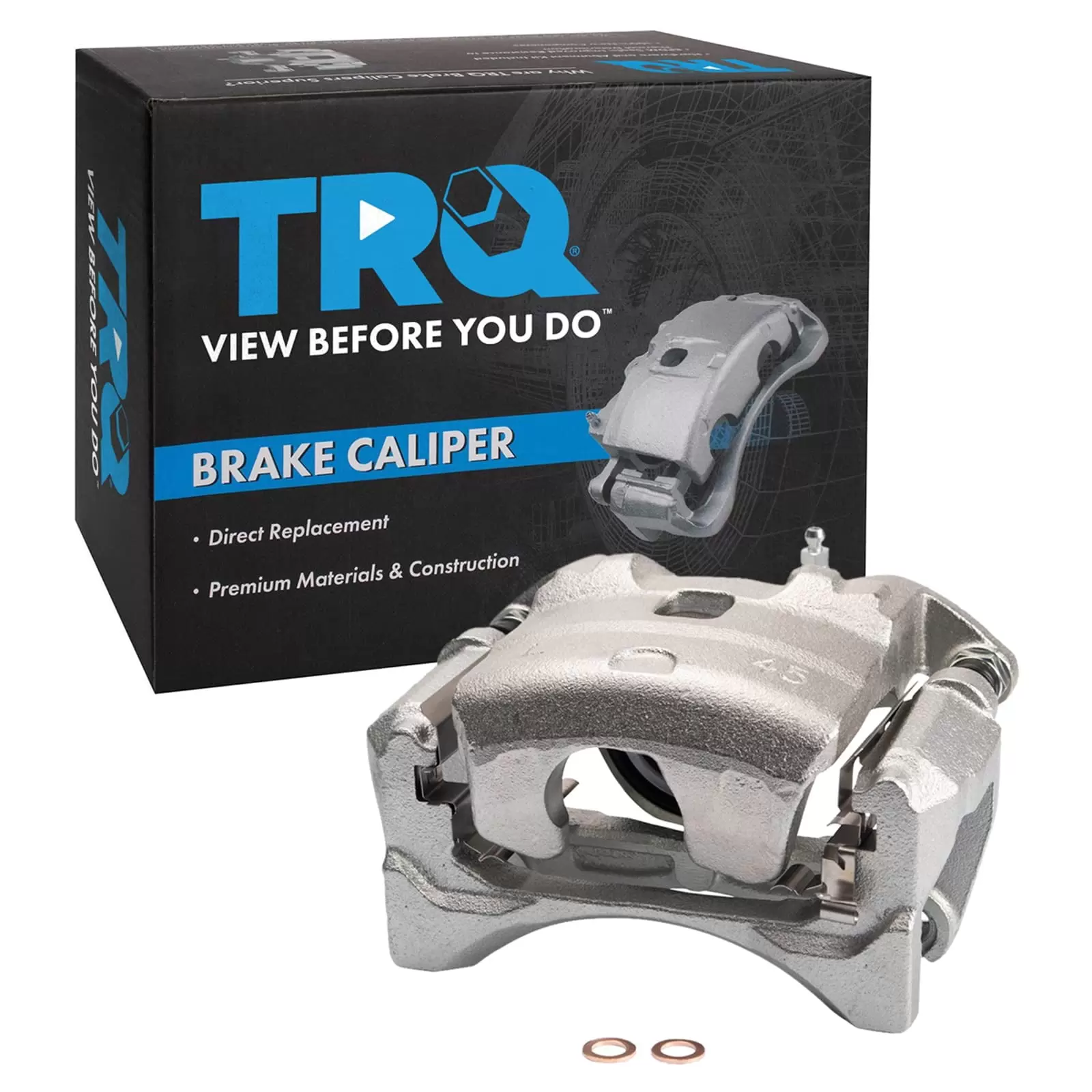 TRQ Front Left Brake Caliper Fits 2007-2010 Nissan Altima Sentra CLA46891