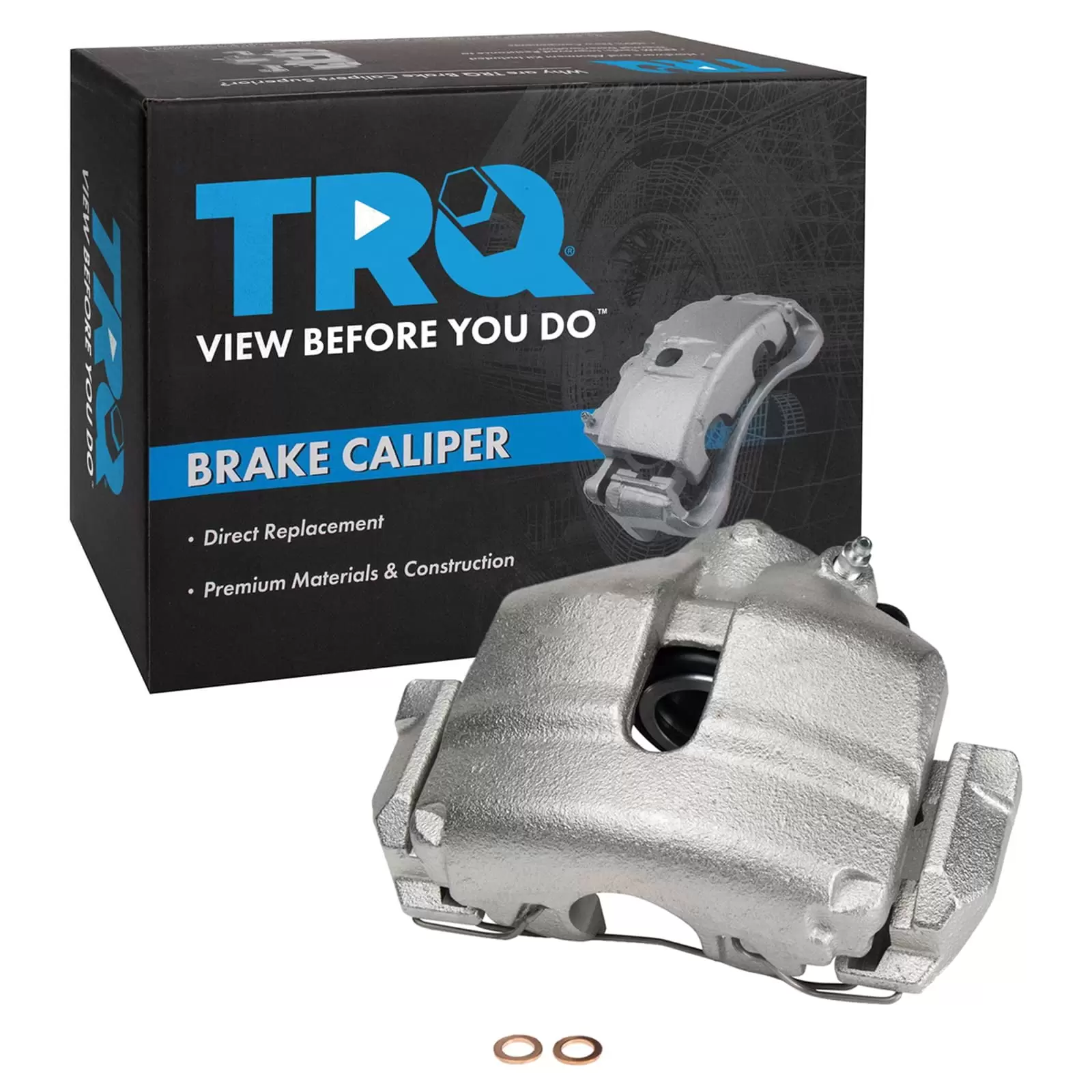 TRQ Front Left Brake Caliper Fits 2010-2015 Audi 2006-2019 Volkswagen CLA46871