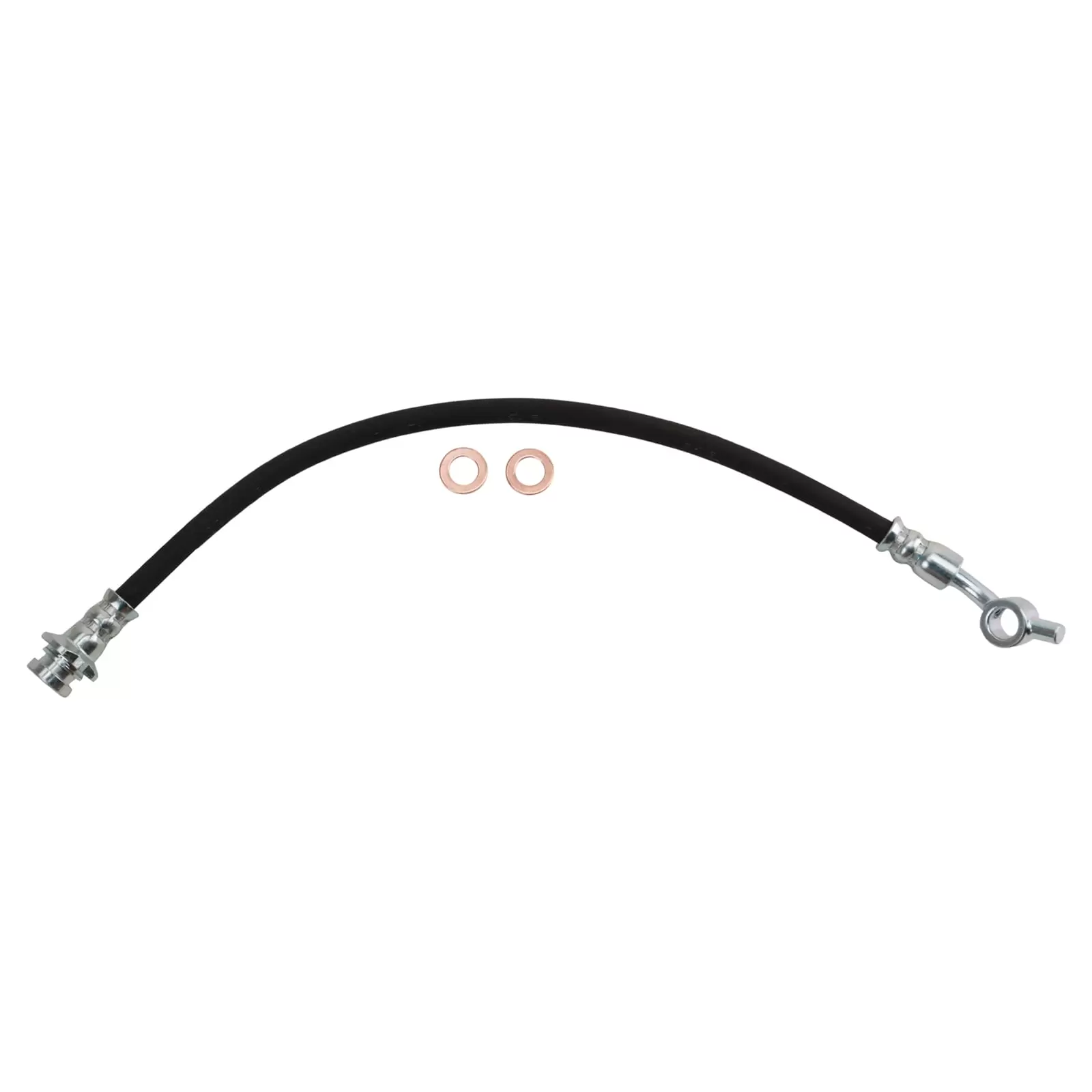 TRQ Front Left Brake Hose Fits Nissan Frontier Pathfinder Xterra Suzuki Equator BLA62287