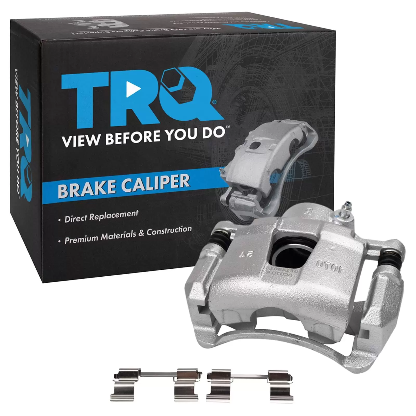 TRQ Front Left Right Brake Caliper Fits 04-15 Chevrolet 09-10 Pontiac Suzuki CLA46936 Fits select: 2013-2015 CHEVROLET SPARK. 2004-2011 CHEVROLET AVEO