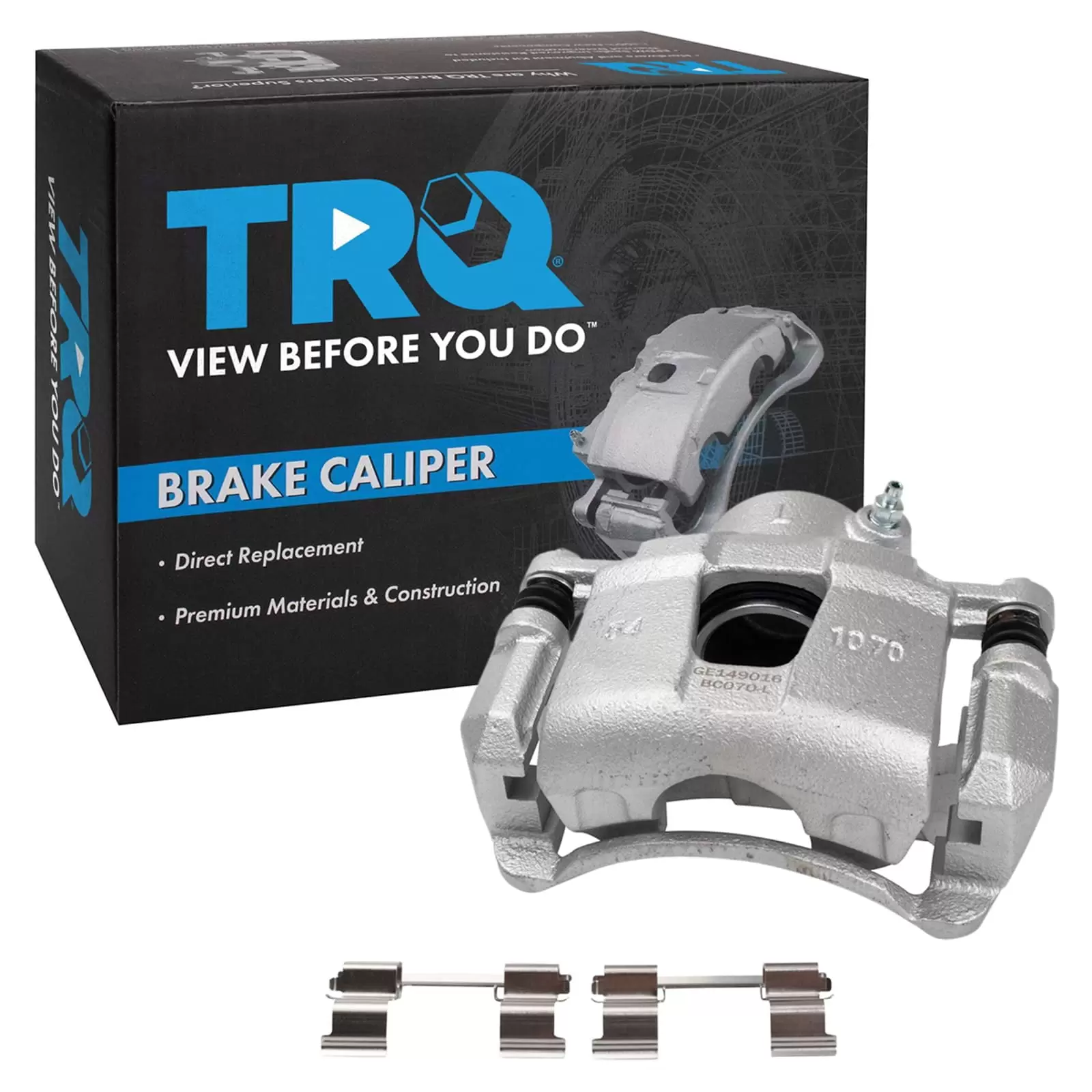 TRQ Front Left Right Brake Caliper Fits 04-15 Chevrolet 09-10 Pontiac Suzuki CLA46937 Fits select: 2013-2015 CHEVROLET SPARK. 2004-2011 CHEVROLET AVEO