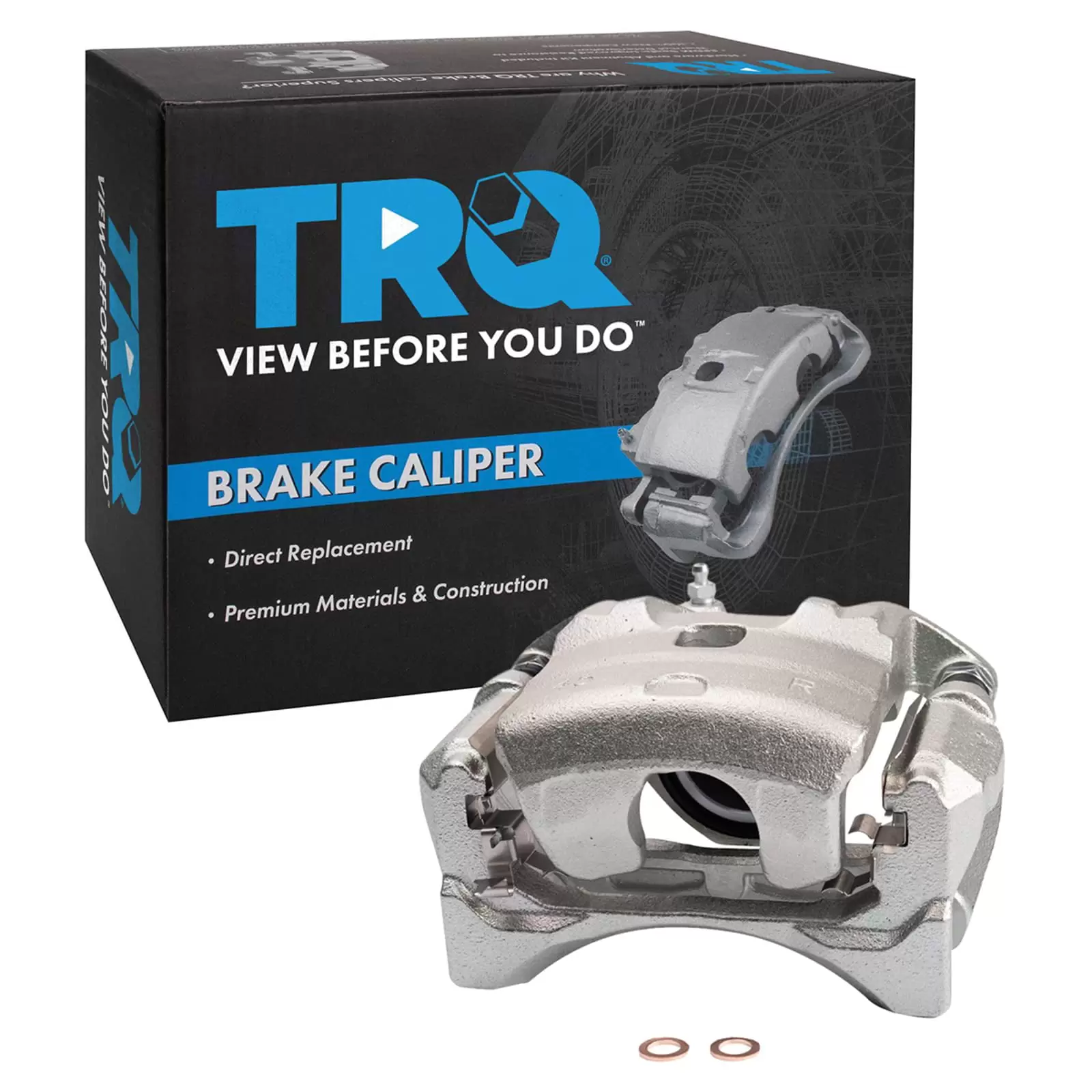 TRQ Front Right Brake Caliper Fits 2007-2010 Nissan Altima Sentra CLA46890