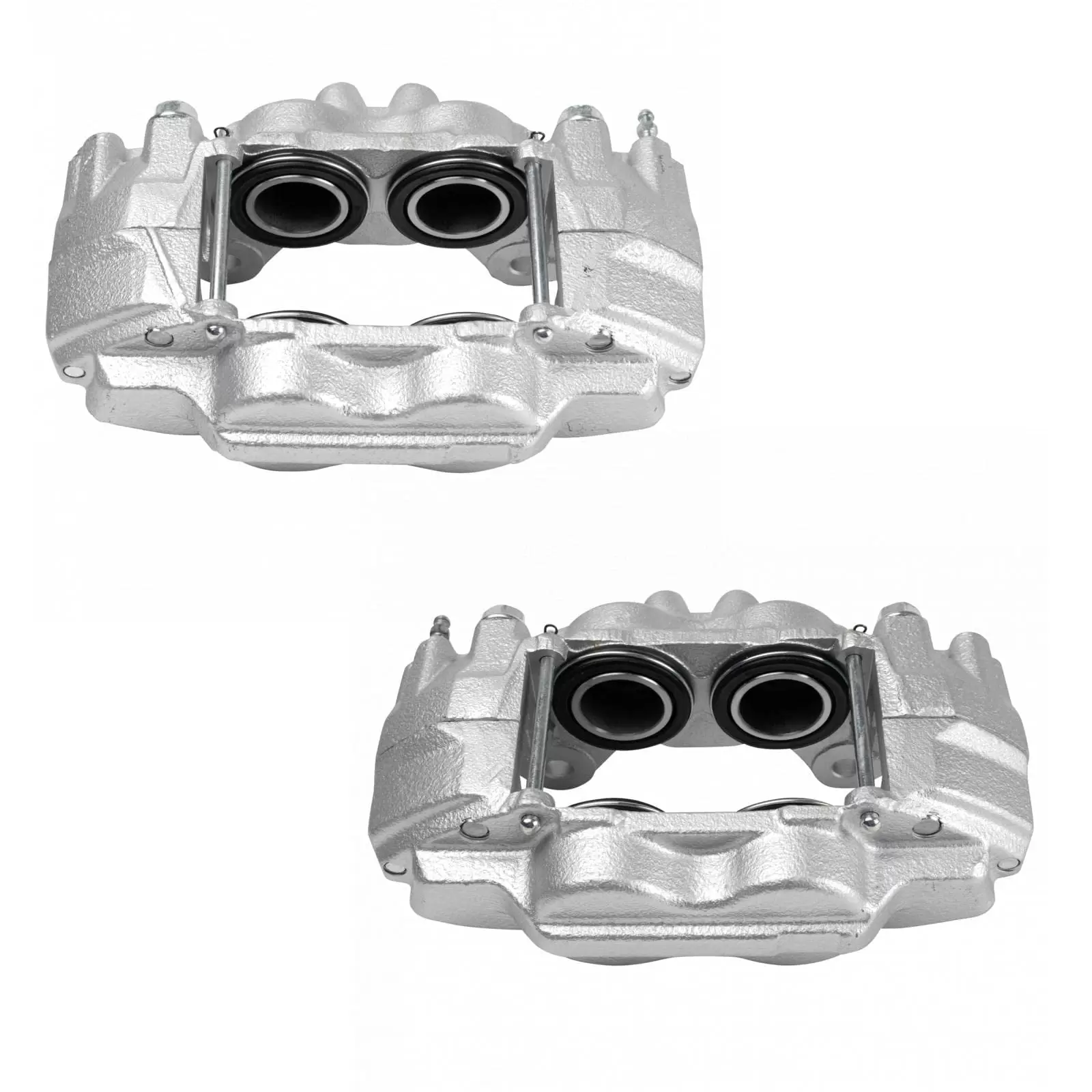 TRQ New Front Disc Caliper Assembly LH RH Kit Pair for Toyota Truck SUV CLA35380 Fits select: 2005-2020 TOYOTA TACOMA. 2003-2009 TOYOTA 4RUNNER