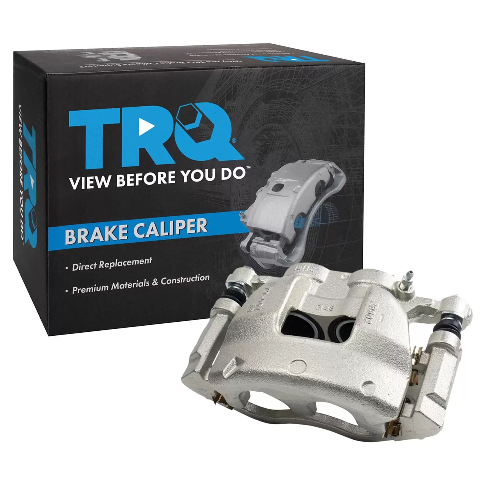 TRQ New Front Driver Side Brake Caliper for Ford Transit T150 T250 T350 CLA34710